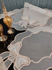 TÜL ANGLES YATAK ODASI TAKIMI (ÜRÜNLERİMİZ GÖRSEL AMAÇLIDIR SİPARİŞ ALINIR )