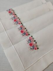 BREZİLYA NAKIŞLI SERVİS TAKIMI (ÜRÜNLERİMİZ GÖRSEL AMAÇLIDIR SİPARİŞ ALINIR )