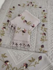 İĞNE OYASI KANEVİÇE SECCADE TAKIMI (ÜRÜNLERİMİZ GÖRSEL AMAÇLIDIR SİPARİŞ ALINIR)