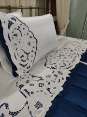 BEYAZ İŞ YORĞAN TAKIMI (ÜRÜNLERİMİZ GÖRSEL AMAÇLIDIR SİPARİŞ ALINIR )