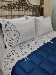 BEYAZ İŞ YORĞAN TAKIMI (ÜRÜNLERİMİZ GÖRSEL AMAÇLIDIR SİPARİŞ ALINIR )