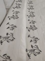 BREZİLYA NAKIŞLI NEVRESİM PİKE TAKIMI (ÜRÜNLERİMİZ GÖRSEL AMAÇLIDIR SİPARİŞ ALINIR)