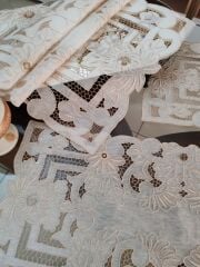 BEYAZ İŞİ SALON TAKIMI (ÜRÜNLERİMİZ GÖRSEL AMAÇLIDIR SİPARİŞ ALINIR )