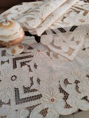 BEYAZ İŞİ SALON TAKIMI (ÜRÜNLERİMİZ GÖRSEL AMAÇLIDIR SİPARİŞ ALINIR )