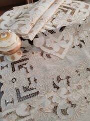 BEYAZ İŞİ SALON TAKIMI (ÜRÜNLERİMİZ GÖRSEL AMAÇLIDIR SİPARİŞ ALINIR )