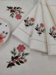 BRZİLYA NAKIŞLI MUTFAK TAKIMI (ÜRÜNLERİMİZ GÖRSEL AMAÇLIDIR SİPARİŞ ALINIR )